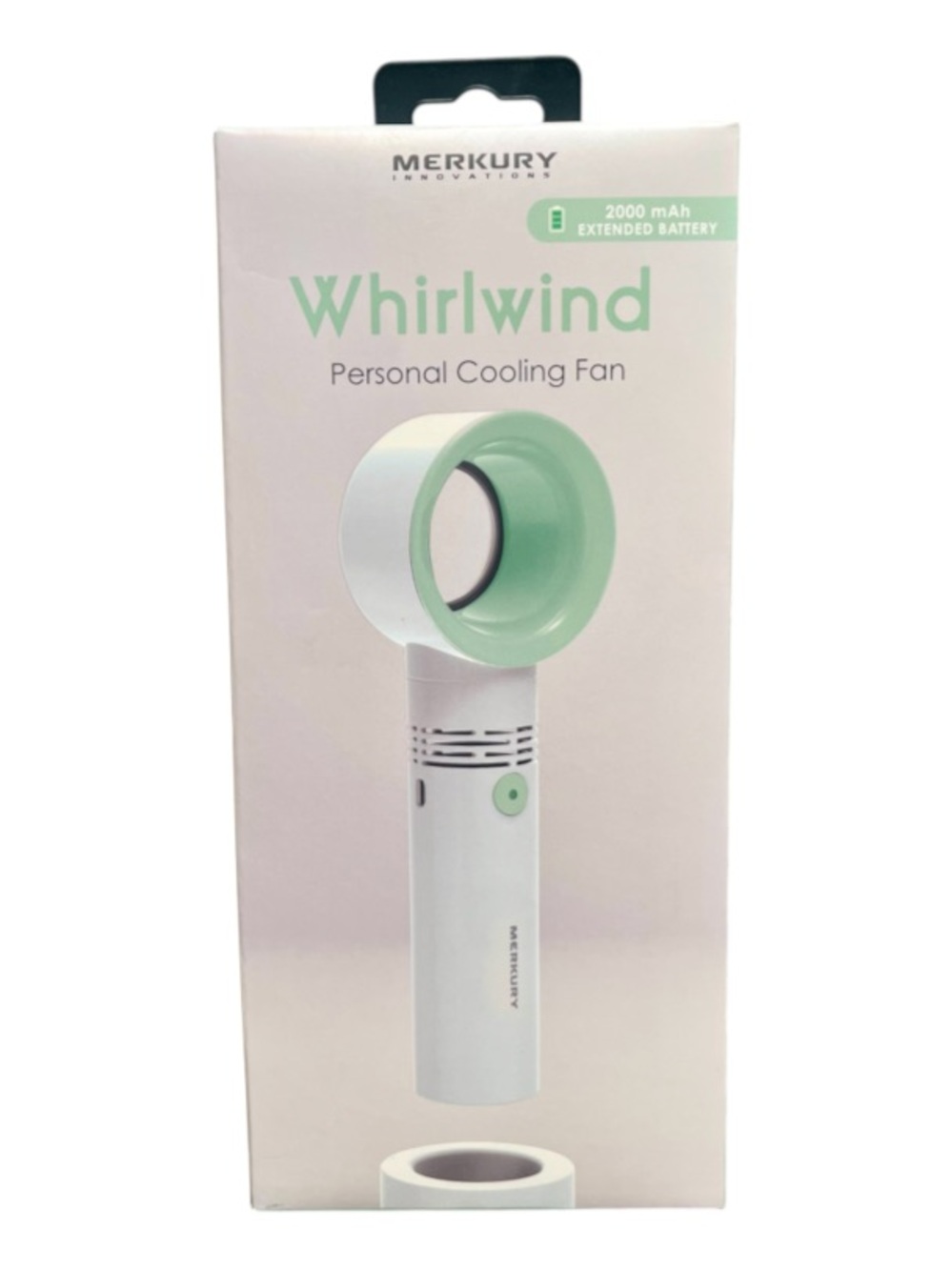 Merkury Whirlwind Personal Cooling Fan - USB Rechargeable 3 Settings New in
Box